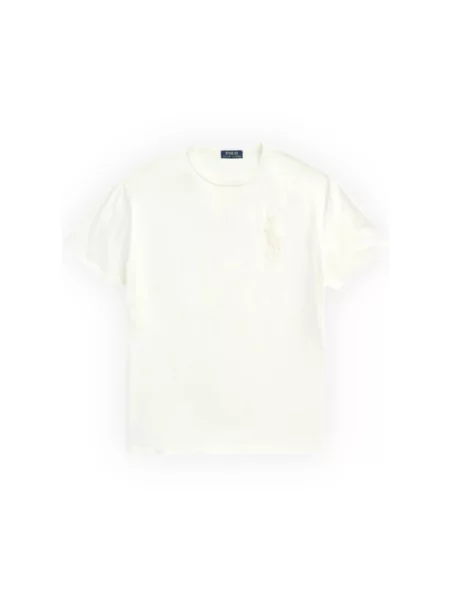 Polo Ralph Lauren t-shirt gładki beżowy