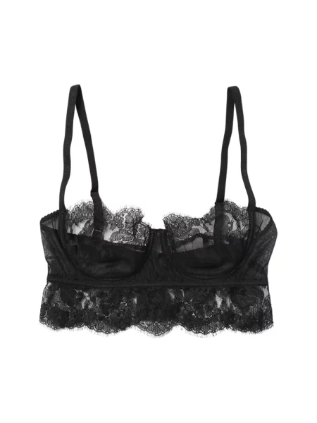 Biustonosz balkonetka Dolce And Gabbana czarna