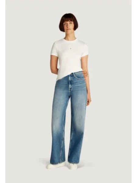 Tričko Tommy Jeans bílé