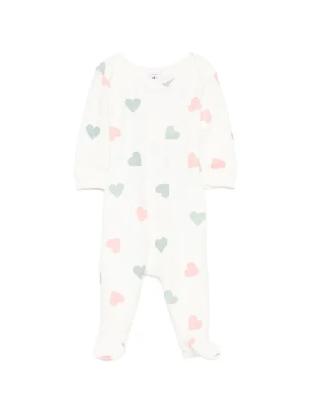Piżama dziecięca Petit Bateau biała