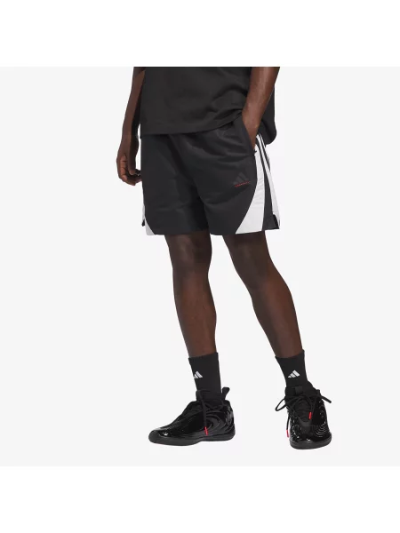 Σορτς adidas Woven Short UNIXES Black/ Purrub L μαύρο