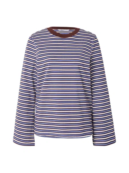ONLY Tricou ONLLISA albastru / maro alb