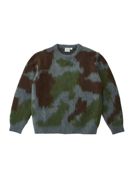 Moherowy wielobarwność sweter Gramicci