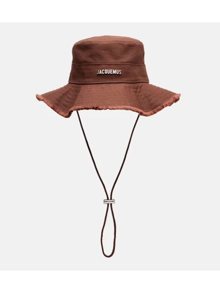 Pălărie de soare Jacquemus maro