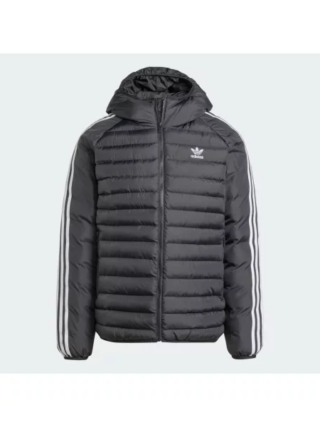 Bunda Adidas s kapucí bílá
