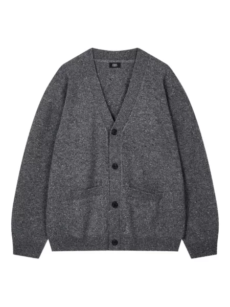 Cardigan Studio Tomboy tricotate gri