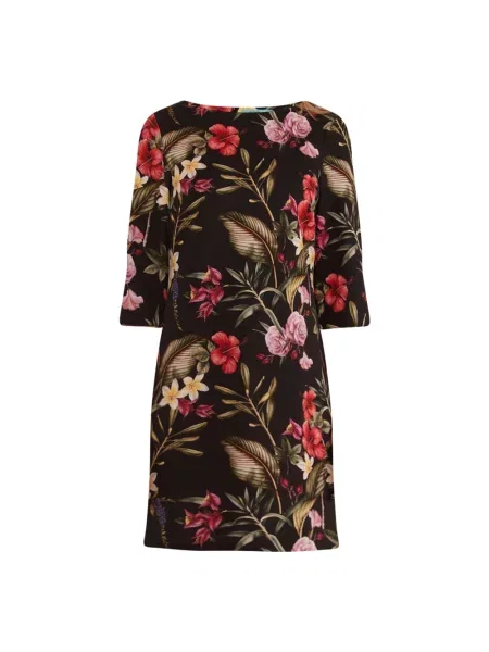 Sukienka ołówkowa Tooche w kwiatki z nadrukiem