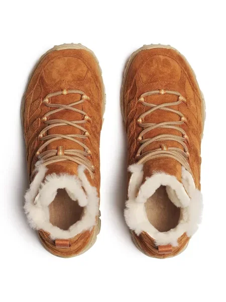 Замшевые утепленные кроссовки Merrell коричневые
