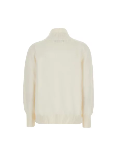 Sweter Fabiana Filippi wełniany biały