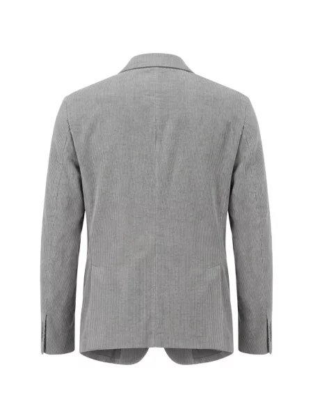 Sacou Lardini de catifea cord gri