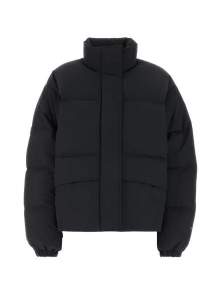 Matlasat geacă Jil Sander negru