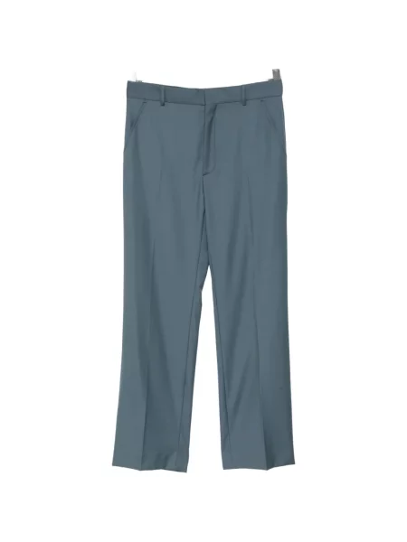 Pantaloni Kenzo de lână albastru