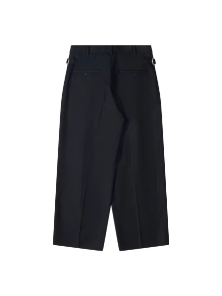 Spodnie Comme Des Garcons wełniane czarne