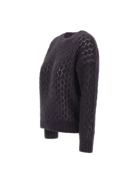 Dzianinowy sweter Eleventy czarny
