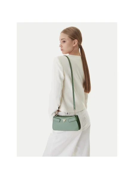 Geantă Guess Serenova Mini verde