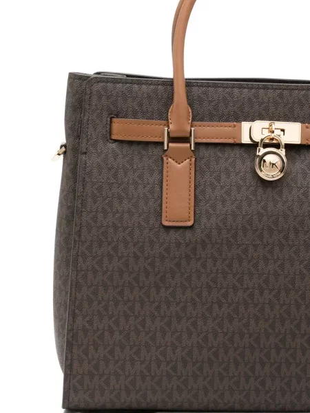 Geantă shopper Michael Kors maro