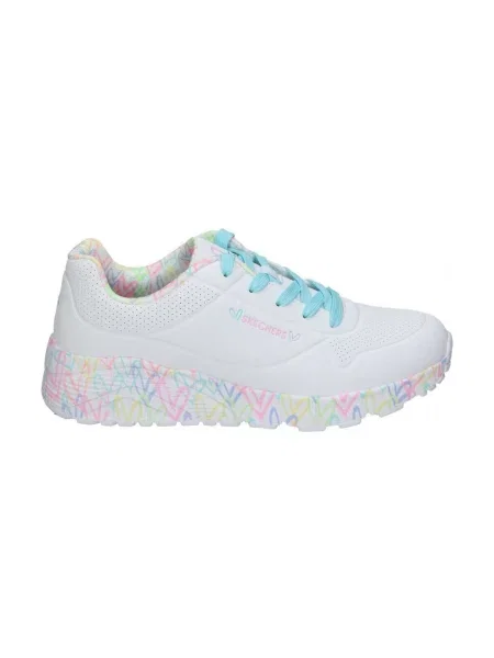 Boty Skechers Uno Lite bílé