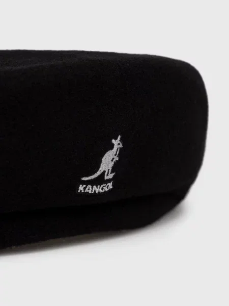 Вовняний кашкет Kangol вовна чорний