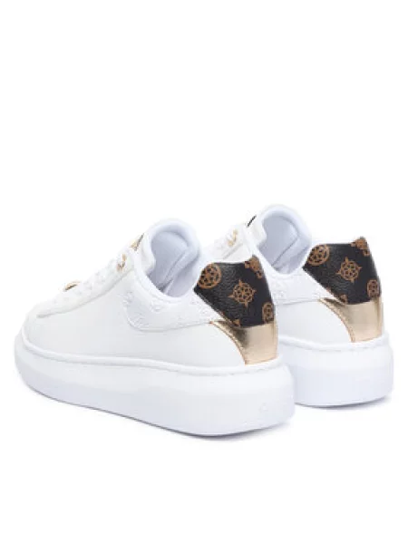 Sneakersy Guess FLTFRE biela