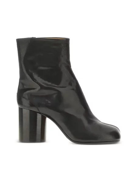 Buty do kostki Maison Margiela skórzane czarne