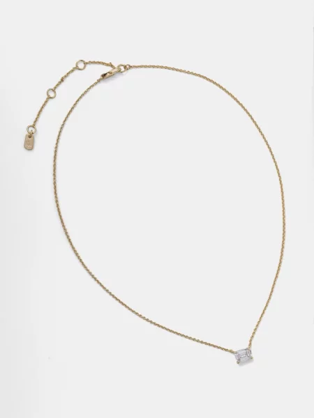 Lauren Ralph Lauren Colier de damă din metal cu zirconiu cubic