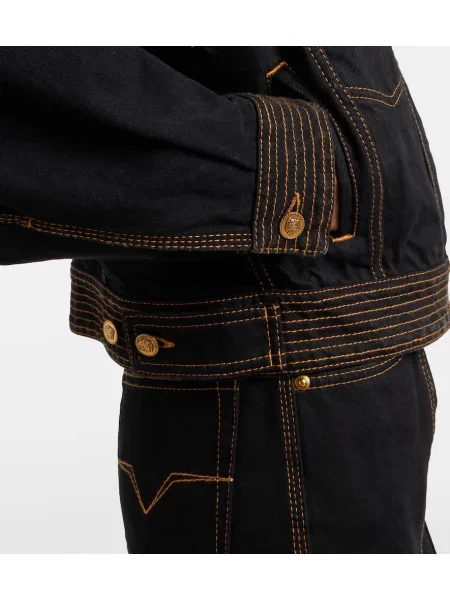 Geacă de blugi Versace negru