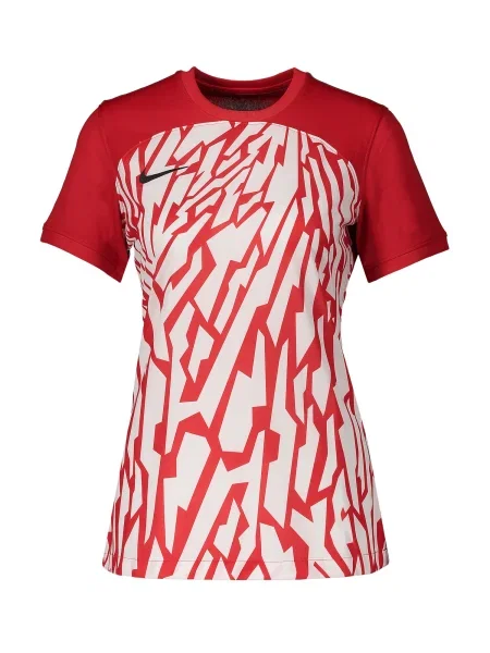 NIKE Tricou funcțional roșu / negru alb