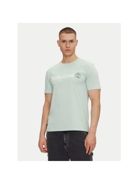 Timberland T-shirt Regular Fit zelena