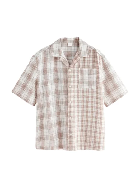 Next Košile brokátová bílá