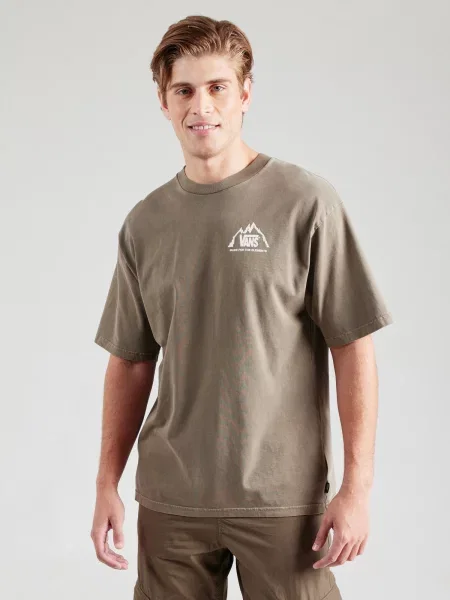 VANS Tričko Bucket List tmavošedá biela