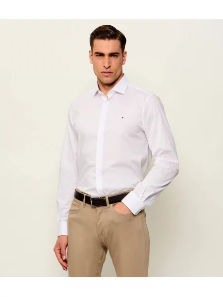 Tommy Hilfiger Cămașă | stretch alb