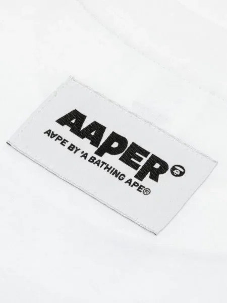 Tricou Aape By A Bathing Ape lung alb