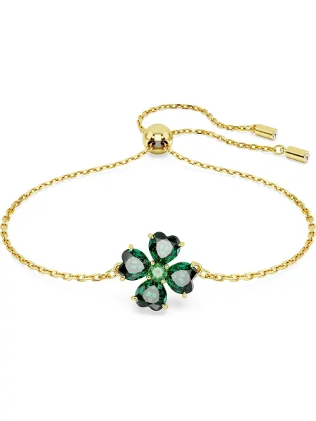 Swarovski Zapestnica zlata zelena