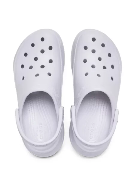 Saboți Crocs cu platformă violet