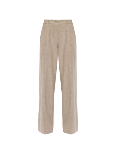 Pantaloni palazzo Paul & Shark de catifea cord
