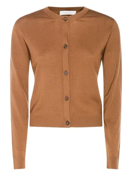 Cardigan Zanone tricotate maro