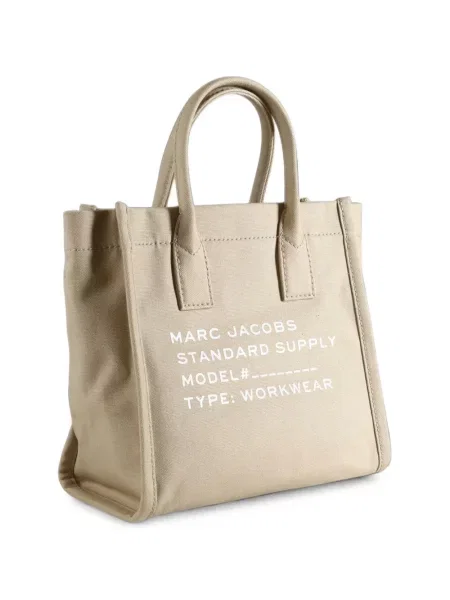 Geantă shopper Marc Jacobs cu imagine din canvas