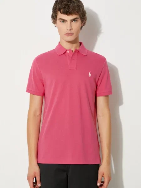 Tricou polo Polo Ralph Lauren roz