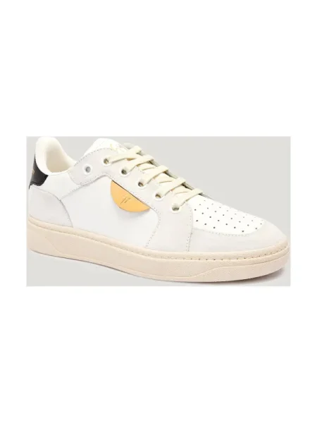 Giuseppe Zanotti Teniși din piele POWER alb
