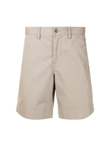 Szorty Polo Ralph Lauren ze stretchu bez obcasa beżowe