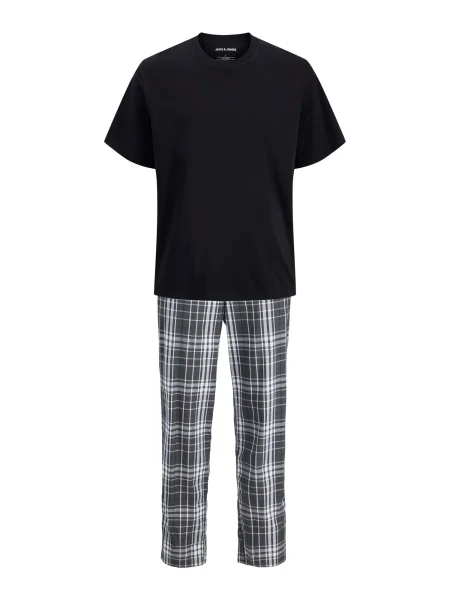 JACK & JONES Haine de casă JACLUCA / alb negru