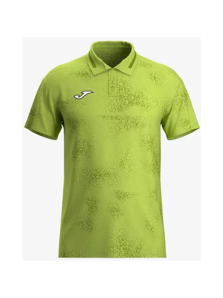 Koszulka polo Joma Smash z krótkim rękawem limonka S zielony