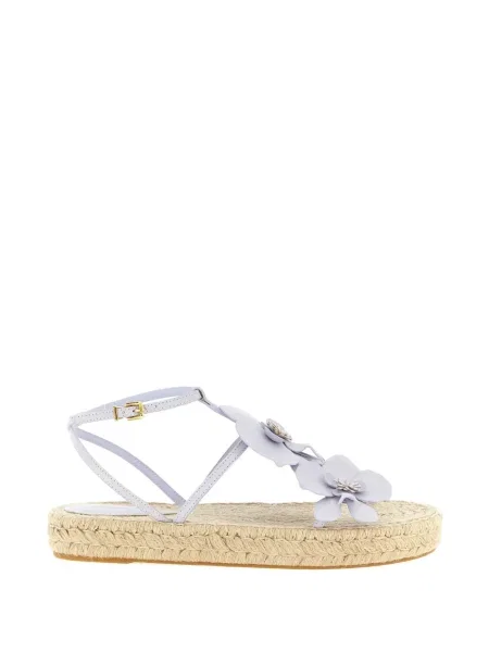 Espadrile Zimmermann cu model floral violet