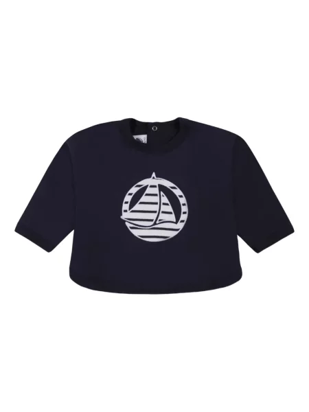 Koszulka dziecięca Petit Bateau niebieska