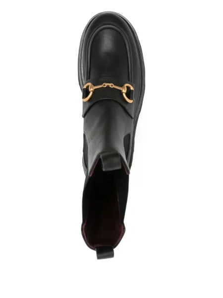Botine chelsea Pomme D´or din piele negru