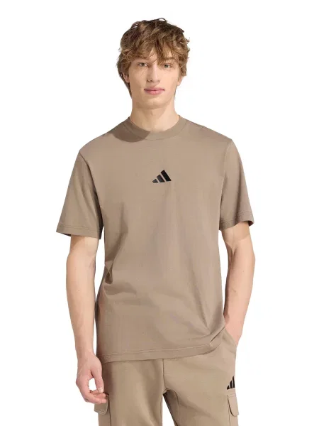 ADIDAS SPORTSWEAR Funkčné tričko Essentials tmavobéžová čierna