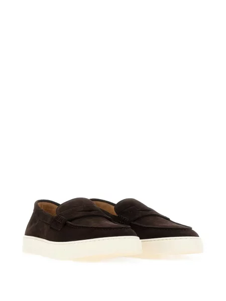 Pantofi loafer Doucal's din piele maro