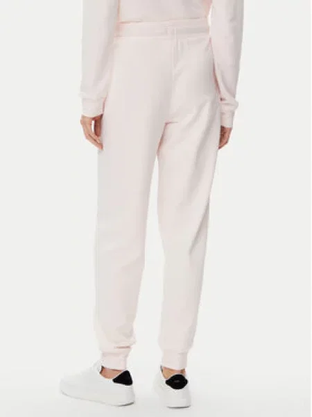 BOSS Sportinės kelnės CP Stripe rožinė