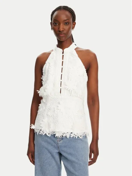 BARDOT Bluză Remy Sleeveless alb