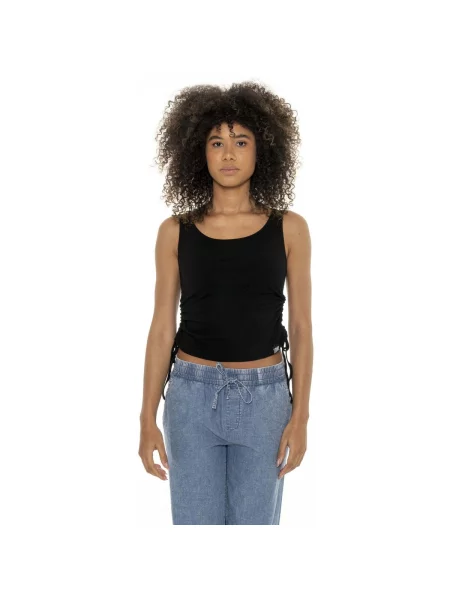 Top Leone 1947 cu dungi negru